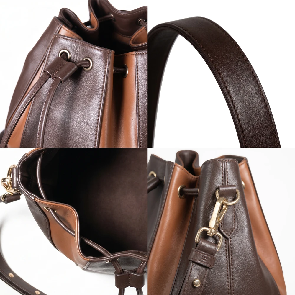 sac 100% cuir naturel au maroc marron