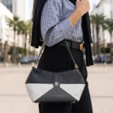 sac 100% cuir naturel au maroc noir