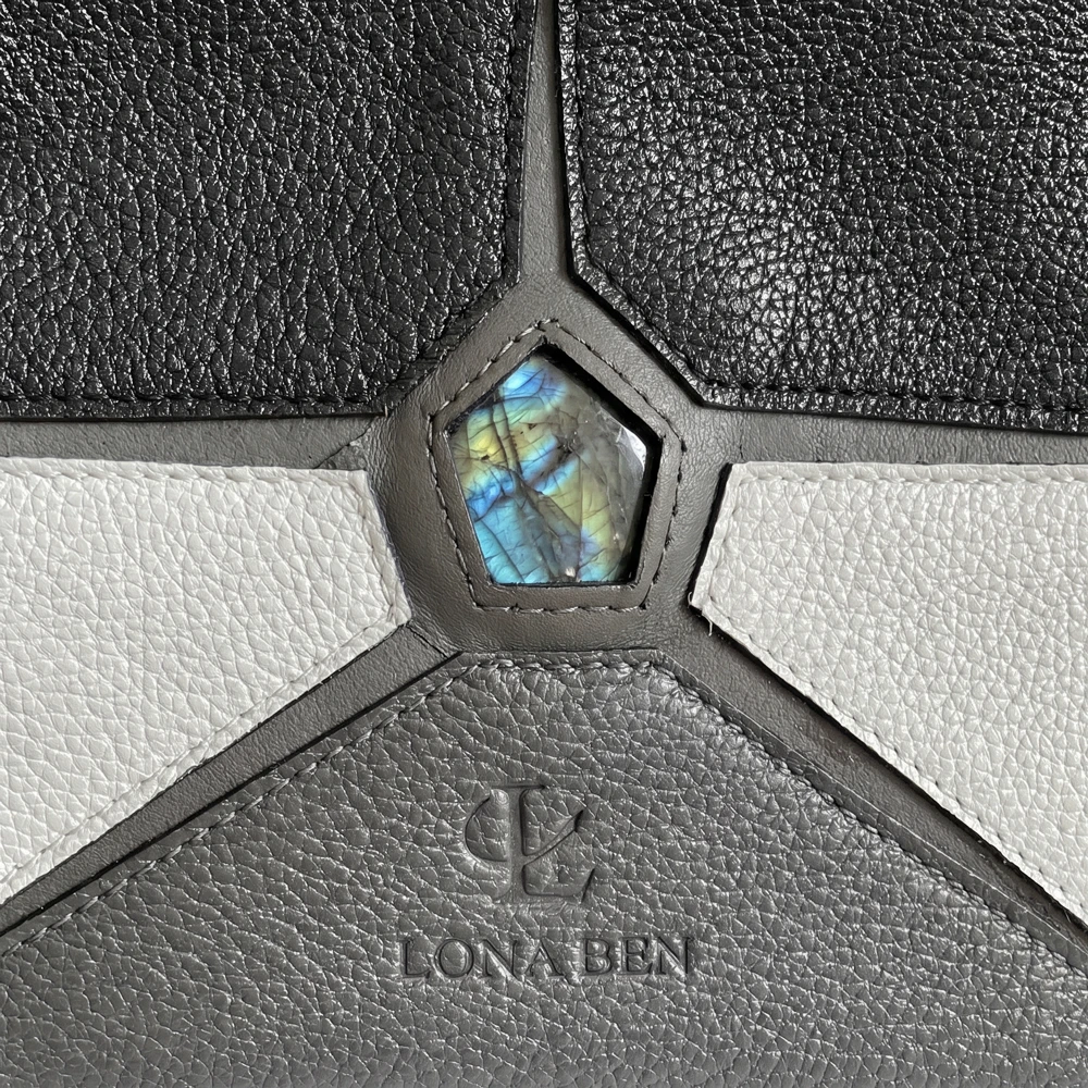 sac 100% cuir naturel au maroc noir